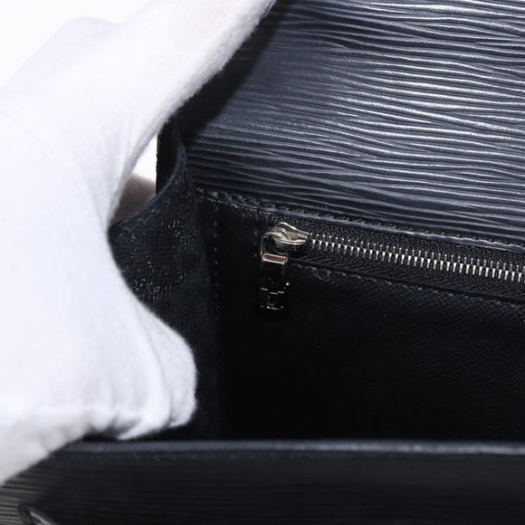 LOUIS VUITTON Epi Monceau 28 Hand Bag Black M52122 LV Auth BA14177