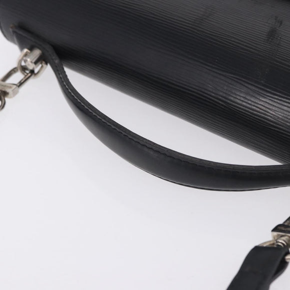LOUIS VUITTON Epi Monceau 28 Hand Bag Black M52122 LV Auth BA14177