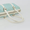 GUCCI GG Canvas Hand Bag Light Blue Gold 000 0851 Auth BA14180A-7