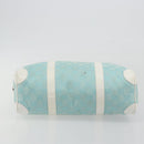 GUCCI GG Canvas Hand Bag Light Blue Gold 000 0851 Auth BA14180A-5