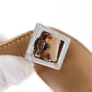 GUCCI Jackie Shoulder Bag Suede Beige Silver 001 3735 Auth BA14182-22