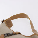 GUCCI Jackie Shoulder Bag Suede Beige Silver 001 3735 Auth BA14182-8