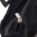 Salvatore Ferragamo Hand Bag Canvas Black Silver Auth BA14183-10