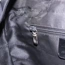 Salvatore Ferragamo Hand Bag Canvas Black Silver Auth BA14183-20