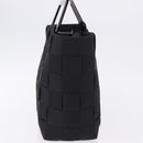 Salvatore Ferragamo Hand Bag Canvas Black Silver Auth BA14183-5