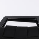 Salvatore Ferragamo Hand Bag Canvas Black Silver Auth BA14183-14
