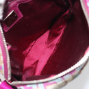 FENDI Zucca Canvas Shoulder Bag Purple Silver Auth BA14184-11