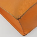 LOUIS VUITTON Epi Sac Plat PM Hand Bag Mandarin M5274H LV Auth BA14186-12