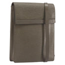 LOUIS VUITTON Epi Ramatuelle Shoulder Bag Gray Pepper M5247C LV Auth BA14187-1