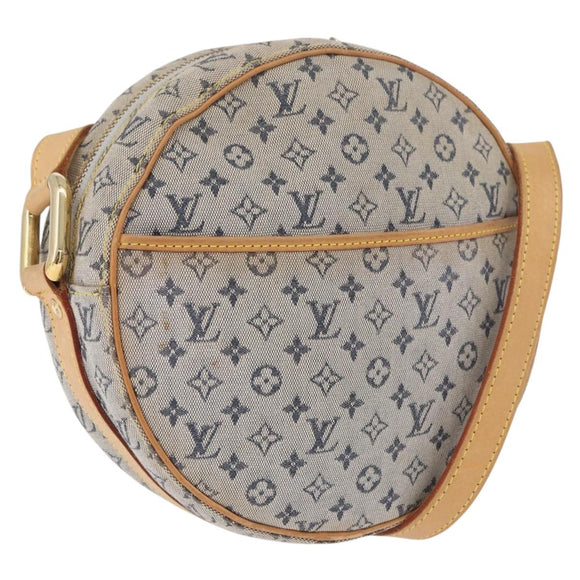 LOUIS VUITTON Monogram Mini Jeanne GM Shoulder Bag Blue M92000 LV Auth BA14188