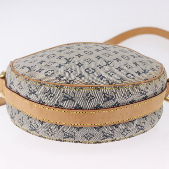 LOUIS VUITTON Monogram Mini Jeanne GM Shoulder Bag Blue M92000 LV Auth BA14188