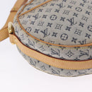 LOUIS VUITTON Monogram Mini Jeanne GM Shoulder Bag Blue M92000 LV Auth BA14188-14