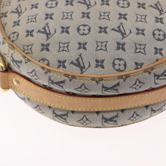 LOUIS VUITTON Monogram Mini Jeanne GM Shoulder Bag Blue M92000 LV Auth BA14188