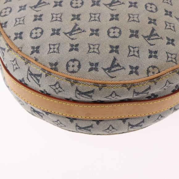 LOUIS VUITTON Monogram Mini Jeanne GM Shoulder Bag Blue M92000 LV Auth BA14188