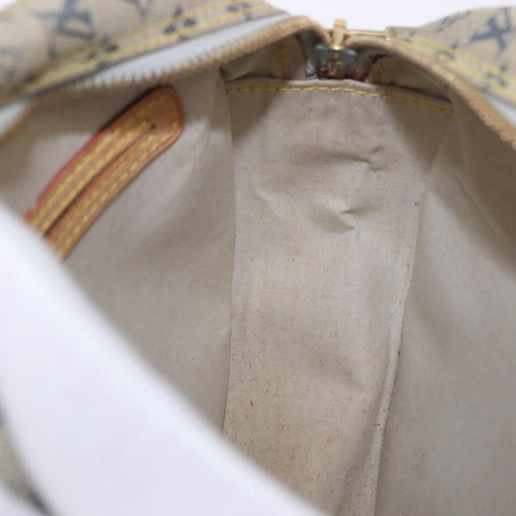 LOUIS VUITTON Monogram Mini Jeanne GM Shoulder Bag Blue M92000 LV Auth BA14188
