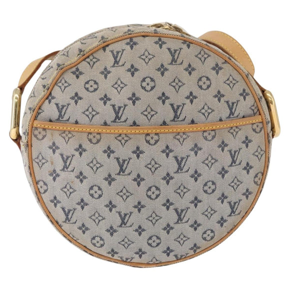 LOUIS VUITTON Monogram Mini Jeanne GM Shoulder Bag Blue M92000 LV Auth BA14188