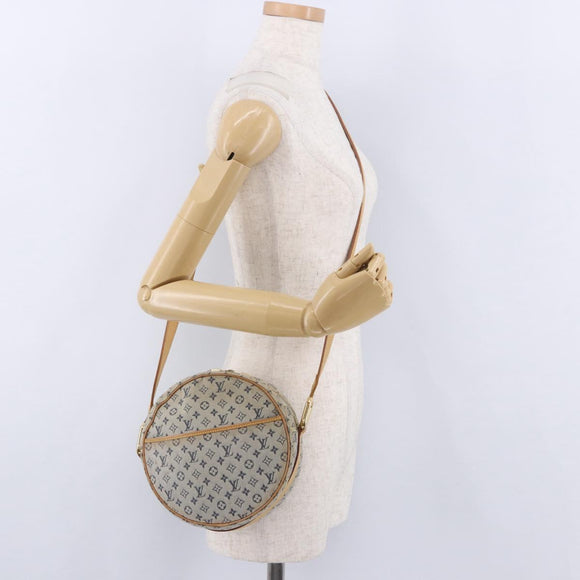 LOUIS VUITTON Monogram Mini Jeanne GM Shoulder Bag Blue M92000 LV Auth BA14188