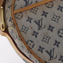 LOUIS VUITTON Monogram Mini Jeanne GM Shoulder Bag Blue M92000 LV Auth BA14188-2