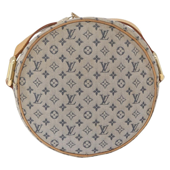 LOUIS VUITTON Monogram Mini Jeanne GM Shoulder Bag Blue M92000 LV Auth BA14188