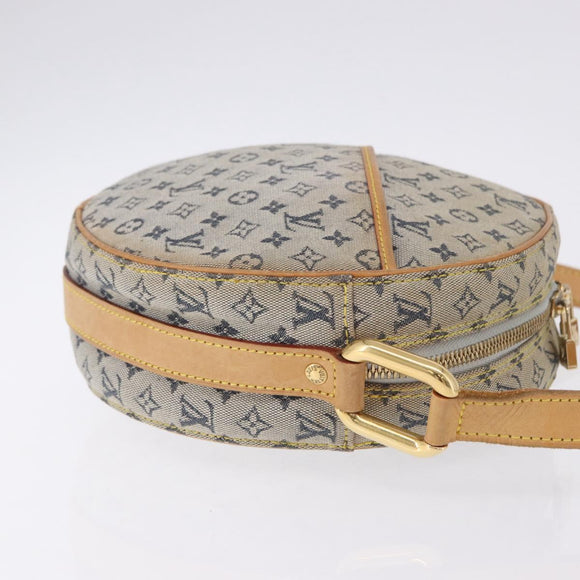 LOUIS VUITTON Monogram Mini Jeanne GM Shoulder Bag Blue M92000 LV Auth BA14188