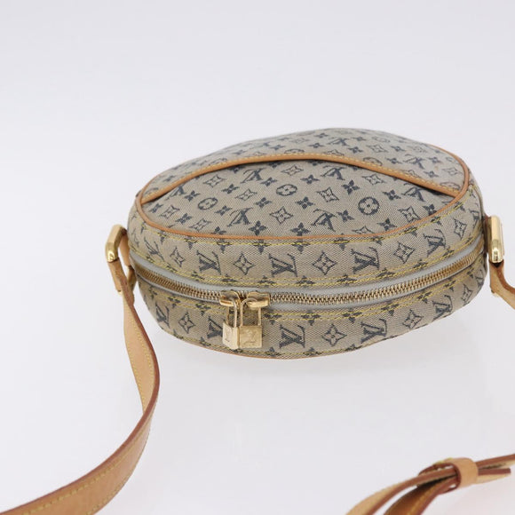 LOUIS VUITTON Monogram Mini Jeanne GM Shoulder Bag Blue M92000 LV Auth BA14188