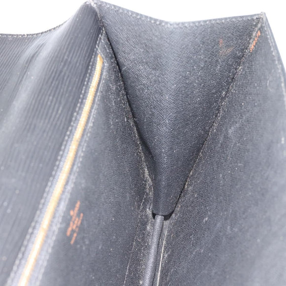 LOUIS VUITTON Epi Monceau 28 Hand Bag Black M52122 LV Auth BA14189