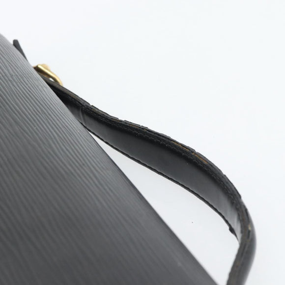 LOUIS VUITTON Epi Monceau 28 Hand Bag Black M52122 LV Auth BA14189
