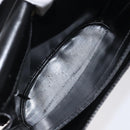 BALLY Shoulder Bag Leather Black Gold Auth BA1419-12