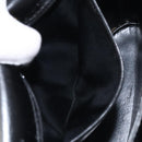 BALLY Shoulder Bag Leather Black Gold Auth BA1419-20