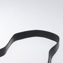 BALLY Shoulder Bag Leather Black Gold Auth BA1419-14