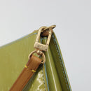 LOUIS VUITTON Monogram Vernis Lexington Pouch Baby Blue M91011 LV Auth BA14191A-17