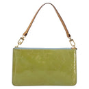 LOUIS VUITTON Monogram Vernis Lexington Pouch Baby Blue M91011 LV Auth BA14191A-13