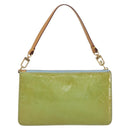 LOUIS VUITTON Monogram Vernis Lexington Pouch Baby Blue M91011 LV Auth BA14191A-2