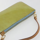 LOUIS VUITTON Monogram Vernis Lexington Pouch Baby Blue M91011 LV Auth BA14191A-6