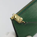 LOUIS VUITTON Epi Pochette Accessoires Accessory Pouch Green M52984 Auth BA14192-10