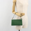 LOUIS VUITTON Epi Pochette Accessoires Accessory Pouch Green M52984 Auth BA14192-20