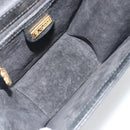 GUCCI Shoulder Bag Leather Black Gold Auth BA14193-17