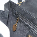 GUCCI Shoulder Bag Leather Black Gold Auth BA14193-20