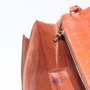 LOUIS VUITTON Epi Sellier Dragonne Clutch Bag Brown M52613 LV Auth BA14195-20