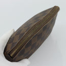 LOUIS VUITTON Damier Ebene Pochette Cosmetic PM Pouch N47516 LV Auth BA14196-5