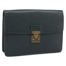 LOUIS VUITTON Taiga Pochette Kourad Clutch Bag Epicea M30194 LV Auth BA14197-1