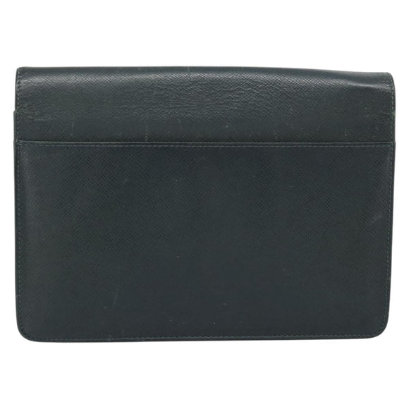 LOUIS VUITTON Taiga Pochette Kourad Clutch Bag Epicea M30194 LV Auth BA14197