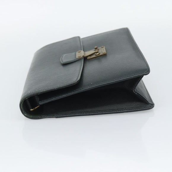LOUIS VUITTON Taiga Pochette Kourad Clutch Bag Epicea M30194 LV Auth BA14197