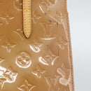 LOUIS VUITTON Monogram Vernis Catalina BB Rose Velours M90015 LV Auth BA14198-9