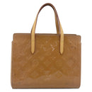 LOUIS VUITTON Monogram Vernis Catalina BB Rose Velours M90015 LV Auth BA14198-13