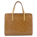 LOUIS VUITTON Monogram Vernis Catalina BB Rose Velours M90015 LV Auth BA14198-2