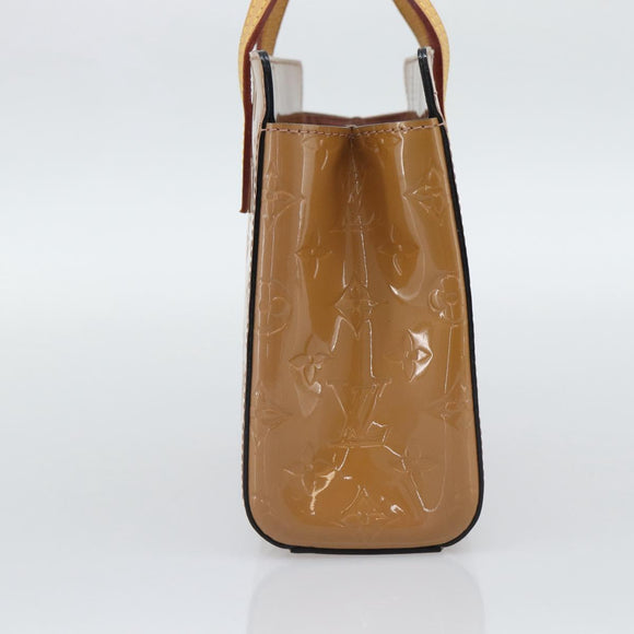 LOUIS VUITTON Monogram Vernis Catalina BB Rose Velours M90015 LV Auth BA14198