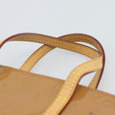 LOUIS VUITTON Monogram Vernis Catalina BB Rose Velours M90015 LV Auth BA14198-8