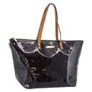 LOUIS VUITTON Monogram Vernis Bellevue GM Tote Bag Amarante M93589 Auth BA14199-1