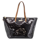LOUIS VUITTON Monogram Vernis Bellevue GM Tote Bag Amarante M93589 Auth BA14199-2